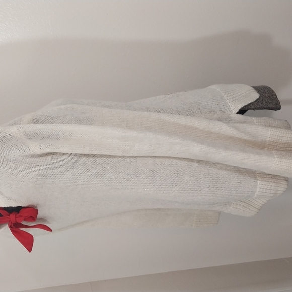 Disney Lauren Conrad XS Ivory White Swearer Apples Flowers - Picture 10 of 11